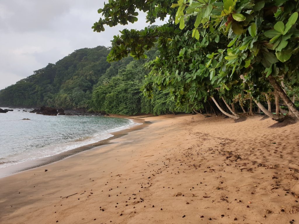 Praia Jale Sao Tome Principe by Tilman Schimmel