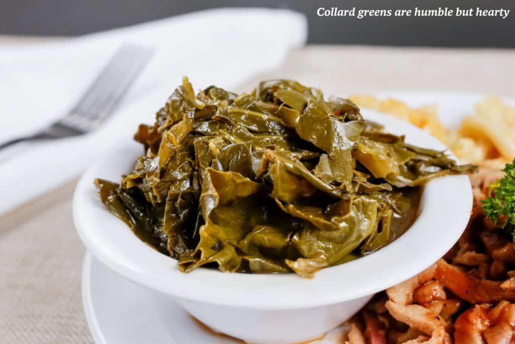 Side of collard greens, what food is Alabama famous for? 