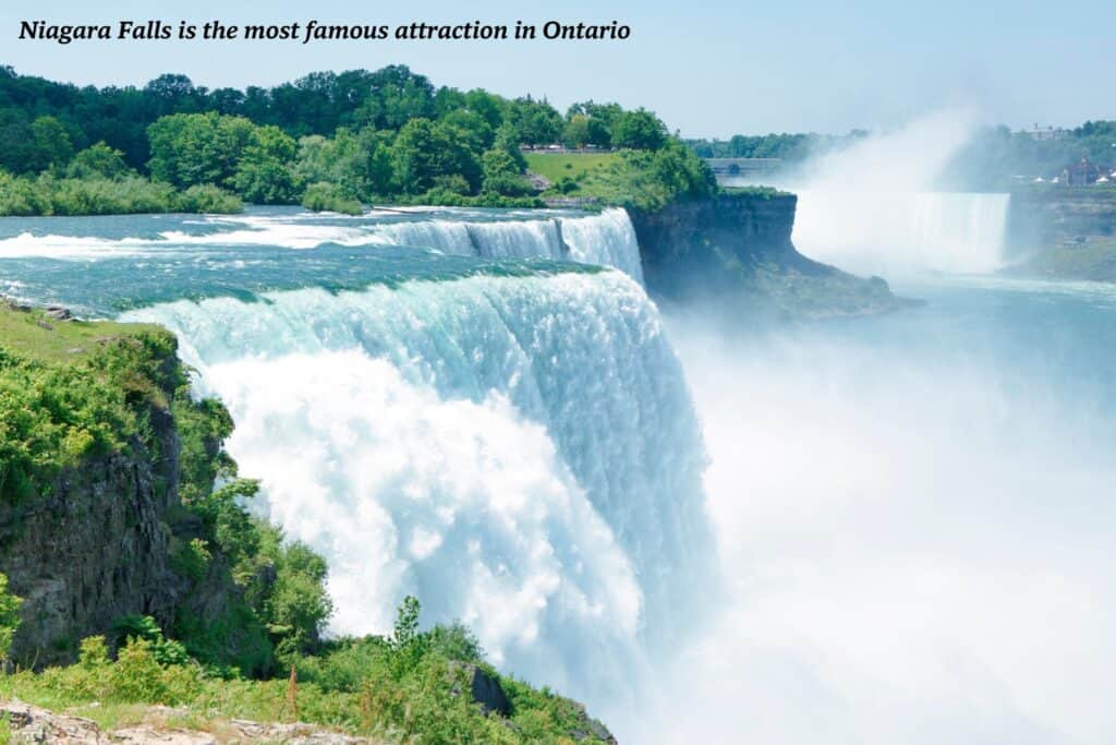 Niagara Falls, what is Ontario famous for?