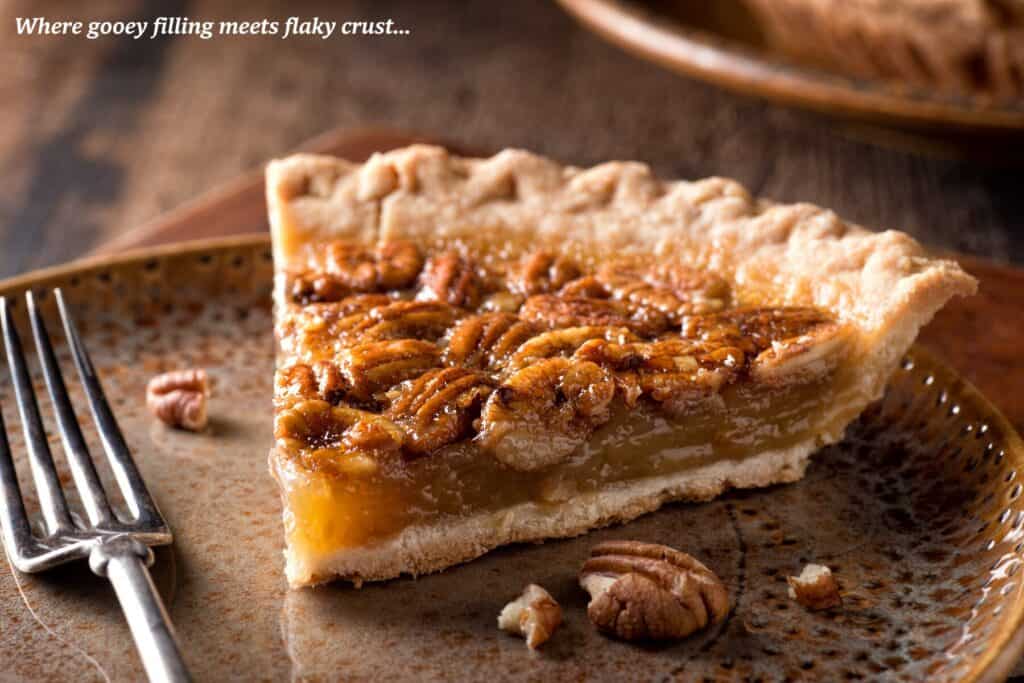Slice of pecan pie, what food is Alabama famous for?