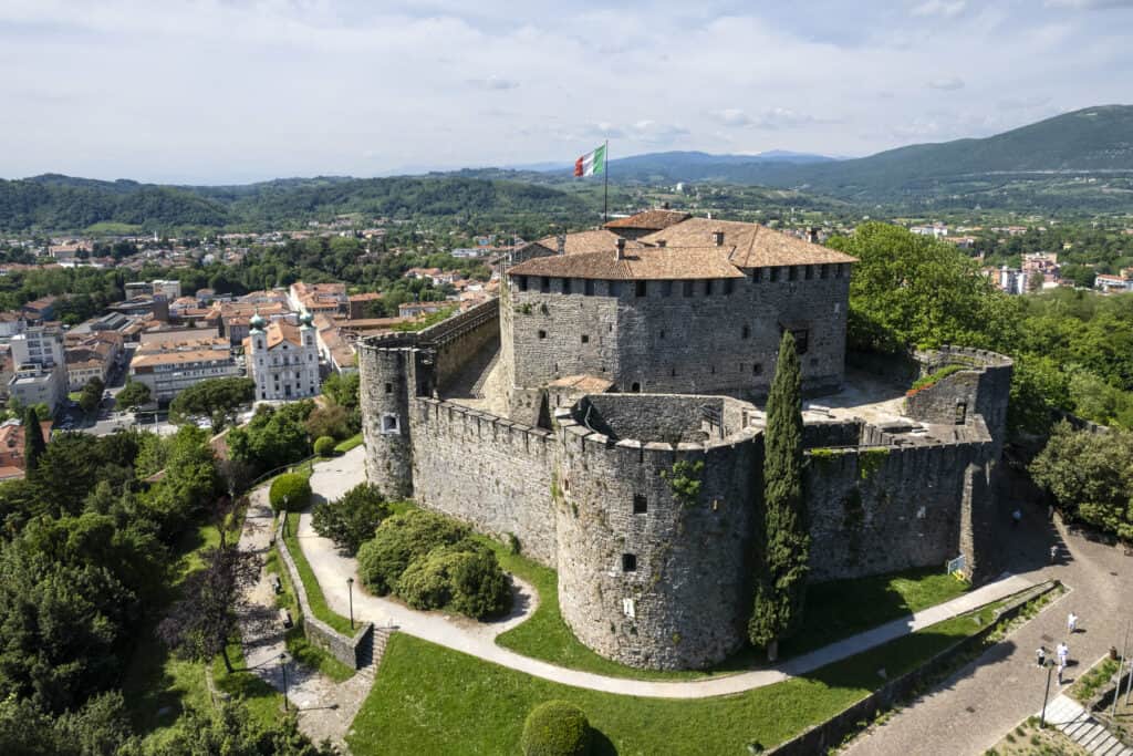 Castle in Gorizia in Friuli Venezia Giulia, Italy - best places to travel in 2025