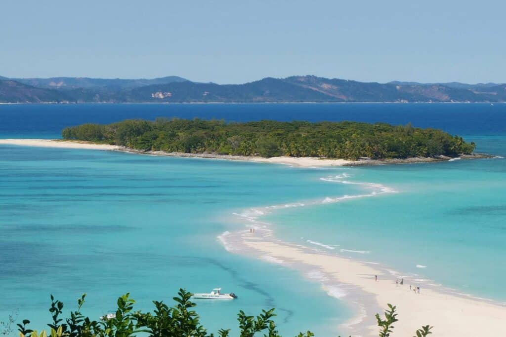 Nosy Iranja island in Madagascar from above - best places to travel in 2025