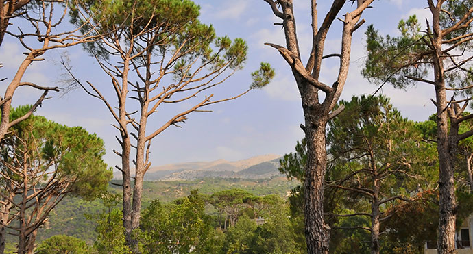 Chouf Mountains, Lebanon © Serge Melki, Wikimedia