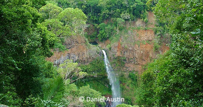 Waterfall Montagne d'Ambre National Park Madagascar Africa by Daniel Austin