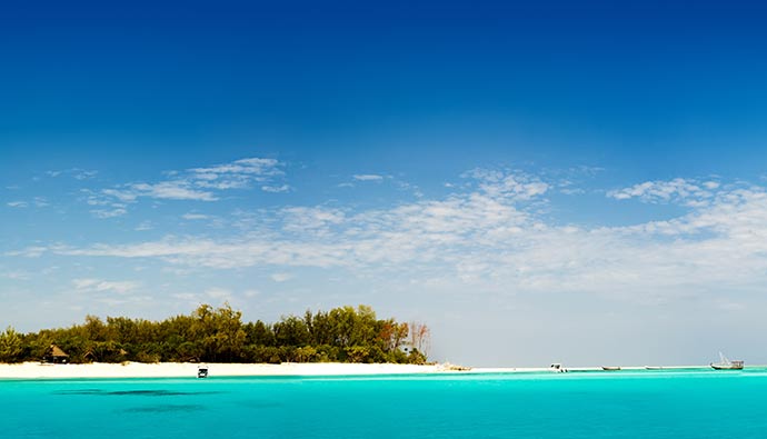 View Mnemba island Zanzibar Tanzania by Warren Goldswain, Shutterstock