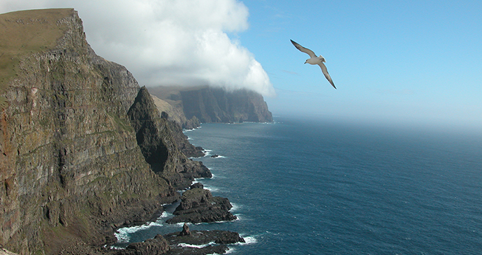 Beinisvørð cliffs, Faroe Islands by Erik Christensen, Wikimedia Commons