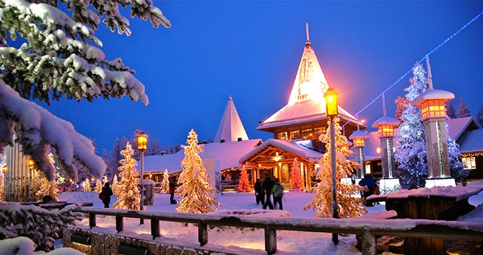 santa claus village address